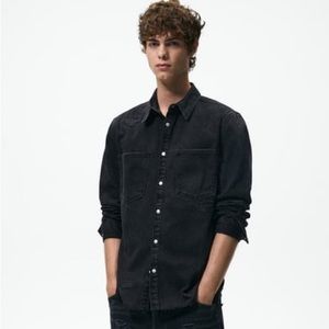 NWT Men’s Zara Denim Overshirt (L)